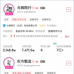 资本市场：东方甄选5天掉粉近10万！俞敏洪“豪送”与辉同行，中小股东权益如何保障 ...